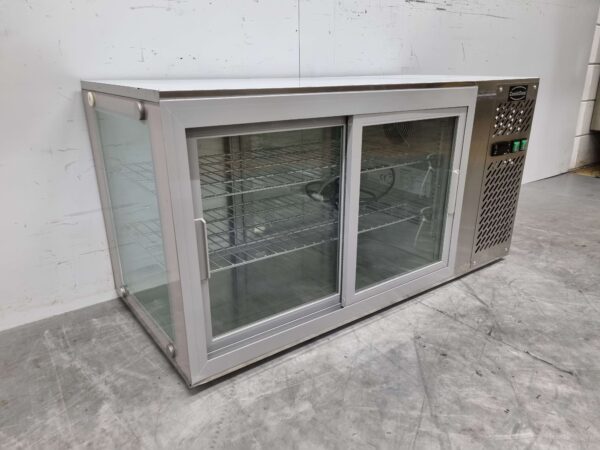 RVS Combisteel Koelvitrine Opzetvitrine 111 cm 230V Horeca - Afbeelding 3