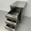 RVS Werkkast Kast Werktafel Premium-line Ladenkast 3 laden 50 cm Horeca - Afbeelding 4