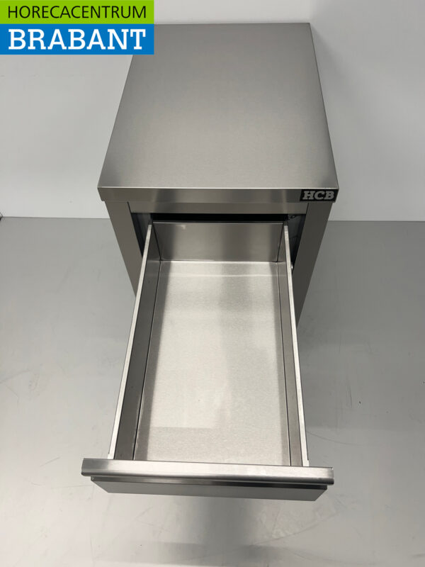 RVS Werkkast Kast Werktafel Premium-line Ladenkast 3 laden 50 cm Horeca - Afbeelding 5