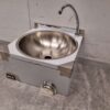 RVS Wasbak Spoelbak met kniebediening 40 x 40 cm Horeca - Afbeelding 3