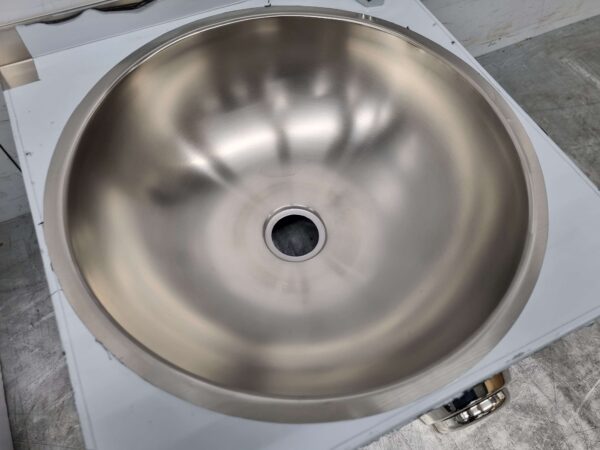RVS Wasbak Spoelbak met kniebediening 40 x 40 cm Horeca - Afbeelding 4