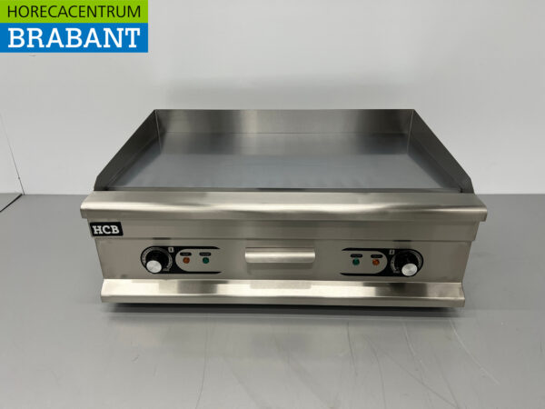 RVS Grillplaat Bakplaat Chroom bakplaat 75 cm 400V Horeca