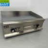 RVS Grillplaat Bakplaat Chroom bakplaat 75 cm 400V Horeca - Afbeelding 3