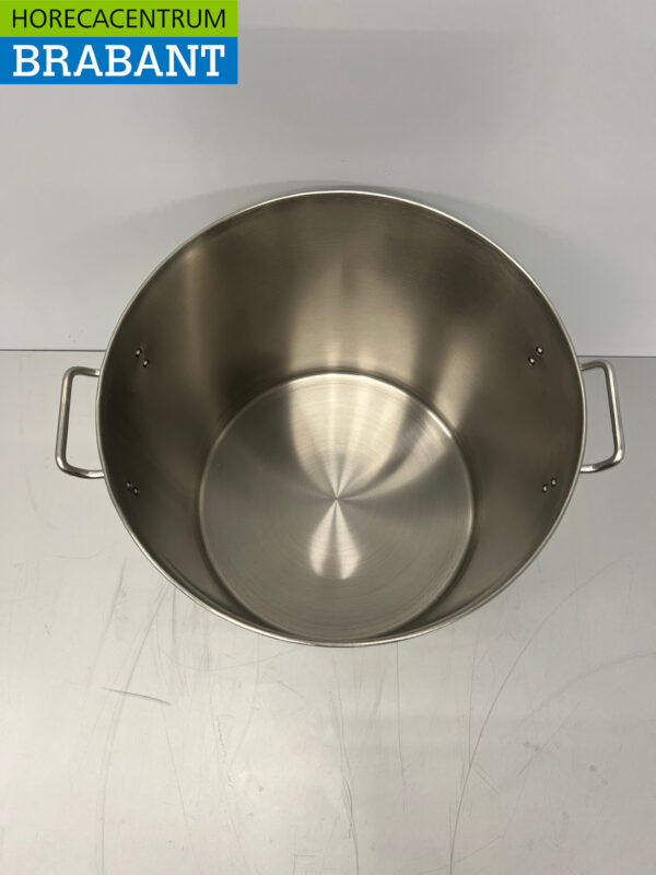 RVS HCB Soeppan Kookpan Pan Inductie 36,5 x 37 cm 33 liter Horeca - Afbeelding 5
