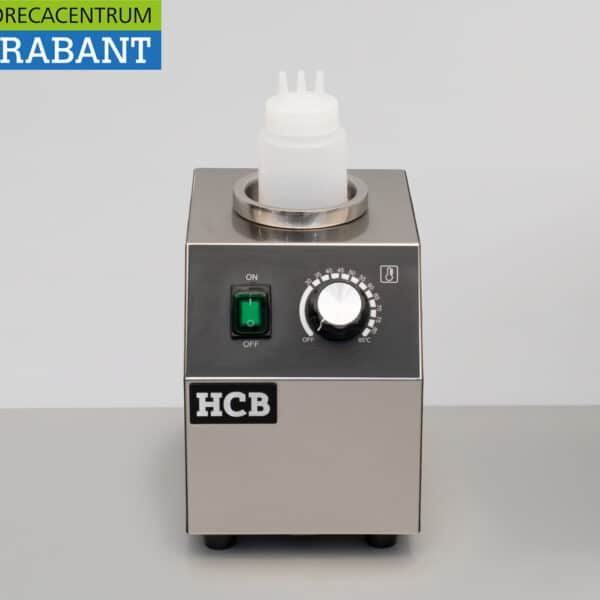 HCB RVS Sauswarmer Flessenwarmer 1 x 950 ml Chocola Kaas Jam Whiskey 230V Horeca