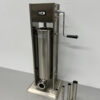 RVS Verticale vulbus stopbus worstvuller 7 liter Horeca Slagerij - Afbeelding 2