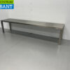 HCB RVS Etagère Brug Basic-line 180 x 35 x 40 cm Horeca - Afbeelding 2
