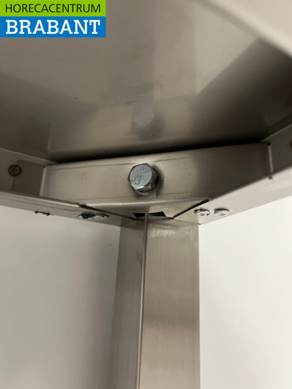 HCB RVS Etagère Brug Basic-line 180 x 35 x 40 cm Horeca - Afbeelding 5