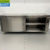 RVS Warmhoudkast Bordenwarmhoudkast 2 schuifdeuren Premium-line 200 cm Horeca - Afbeelding 4