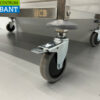 RVS Serveerwagen Dienwagen 2 lagen 95 cm Horeca - Afbeelding 5