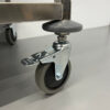 RVS Serveerwagen Dienwagen 2 lagen 95 cm Horeca - Afbeelding 4