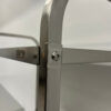 RVS Serveerwagen Dienwagen 2 lagen 95 cm Horeca - Afbeelding 6