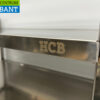 RVS Serveerwagen Dienwagen 4 lagen 95 cm Horeca - Afbeelding 4