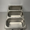 RVS Bain marie 3 x 1/3 GN 230V Horeca - Afbeelding 4