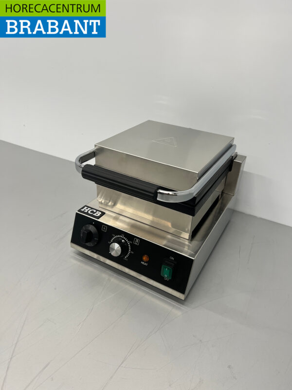 RVS Wafelijzer Luikse wafels 230V Horeca - Afbeelding 3