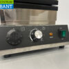 RVS Wafelijzer Luikse wafels 230V Horeca - Afbeelding 6