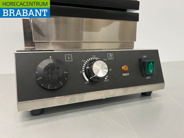 RVS Wafelijzer Luikse wafels 230V Horeca - Afbeelding 6