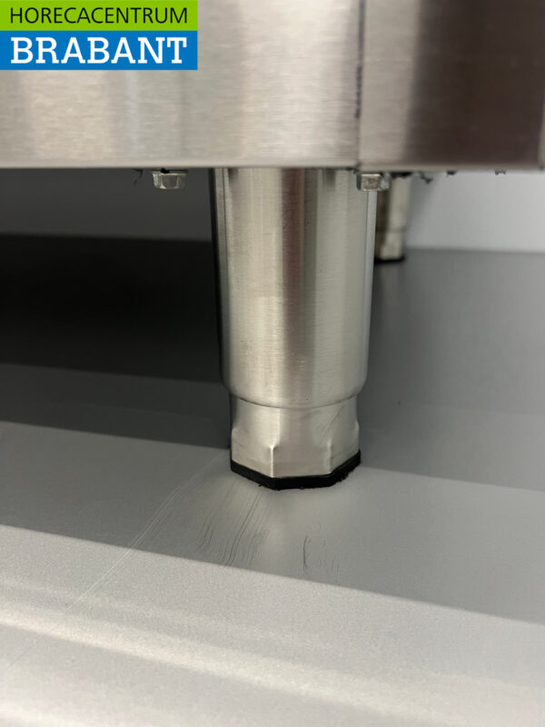 RVS Werkkast Premium-line Kast Werktafel 2 schuifdeuren en 3 laden 140 cm Horeca - Afbeelding 8