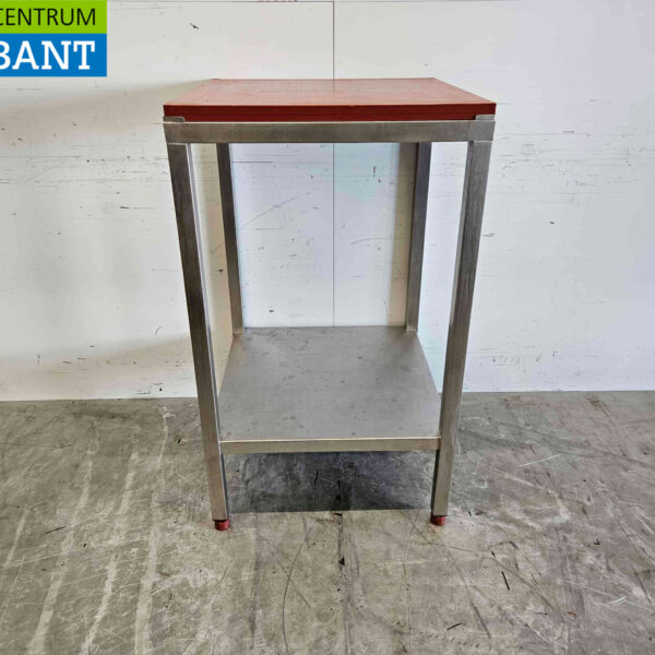 RVS Polyethyleen PE Snijtafel Werktafel 65 x 65 x 111,5 cm Horeca Slagerij