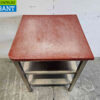 RVS Polyethyleen PE Snijtafel Werktafel 70 x 70 x 92 cm Horeca Slagerij - Afbeelding 4