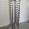 RVS Regaalwagen 15 x 1/1 GN/gastronorm Horeca - Afbeelding 3