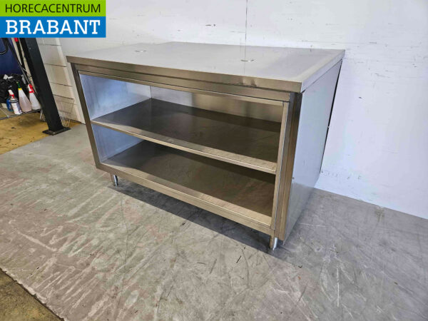 RVS Werktafel Werkkast 134 cm Horeca - Afbeelding 3