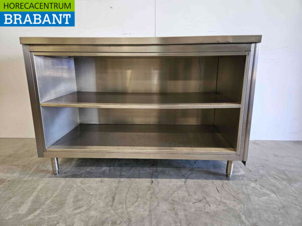 RVS Werktafel Werkkast 134 cm Horeca - Afbeelding 4