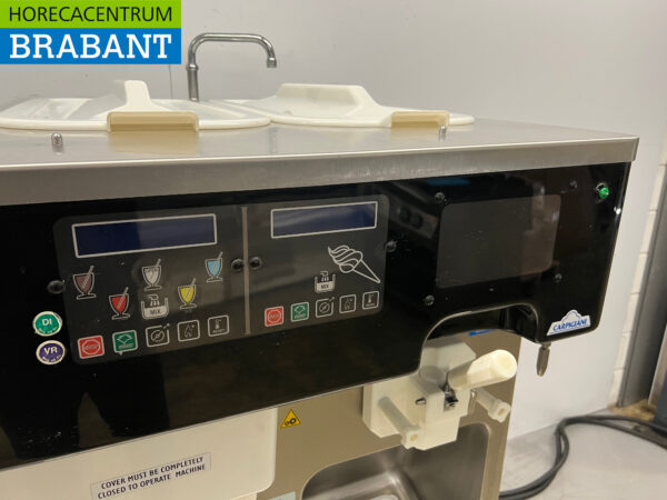 RVS Carpigiani GK3T Softijsmachine Milkshakemachine 400V Horeca - Afbeelding 4