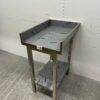RVS Werktafel 50 x 70 opstaande rand Horeca - Afbeelding 2