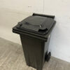 Saro grote afvalcontainer 120 liter Zwart Horeca - Afbeelding 2