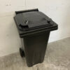 Saro grote afvalcontainer 120 liter Zwart Horeca - Afbeelding 3