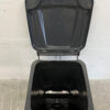 Saro grote afvalcontainer 120 liter Zwart Horeca - Afbeelding 4