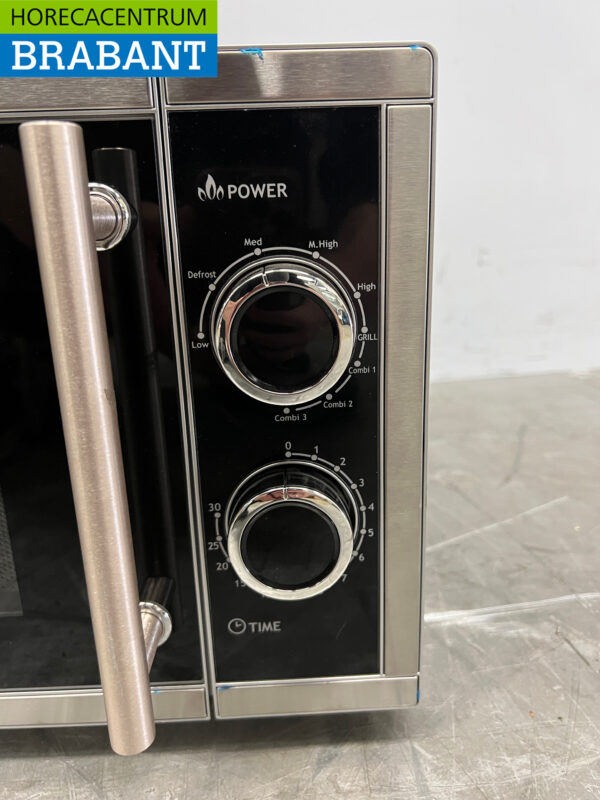 RVS Magnetron 800 watt 230V Horeca - Afbeelding 5