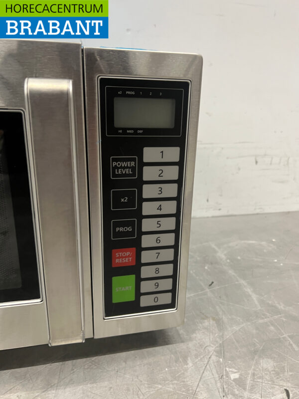 RVS Magnetron 25 liter 1000 Watt 230V Horeca - Afbeelding 4