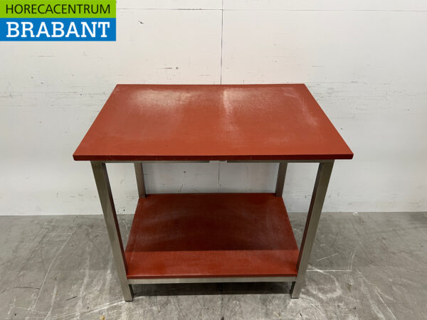 RVS Snijtafel Polyethyleen 100 x 70 x 94 cm Horeca Slagerij