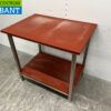 RVS Snijtafel Polyethyleen 100 x 70 x 94 cm Horeca Slagerij - Afbeelding 2