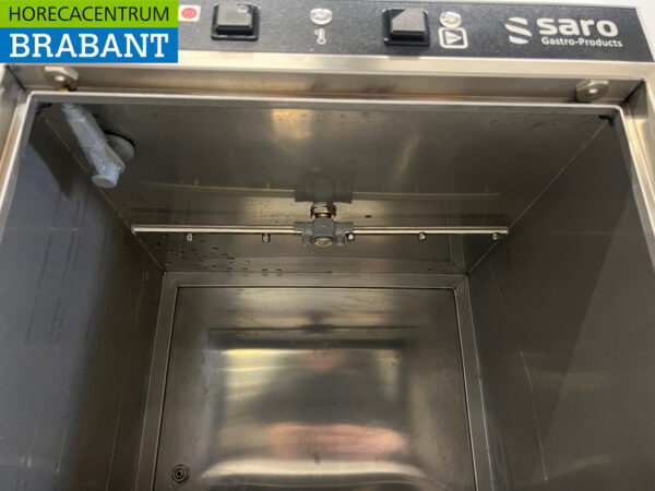 RVS Saro Glazenspoelmachine met zeepdoseerpomp 230V Horeca - Afbeelding 6