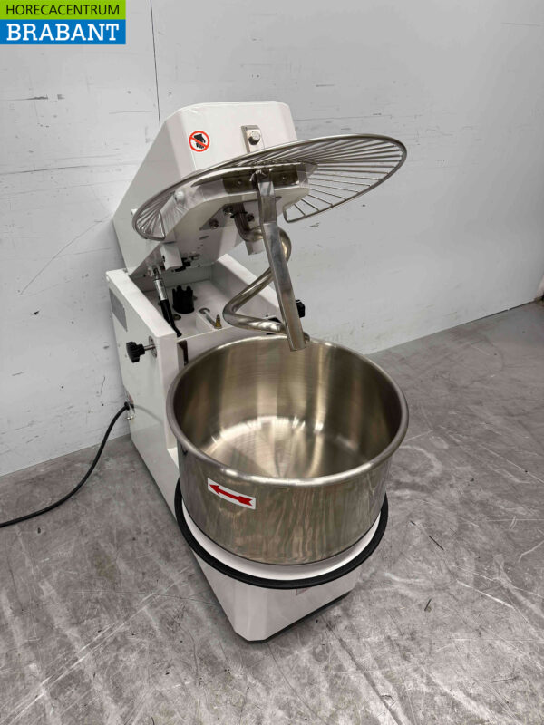 RVS HCB Spiraalkneder deegmenger deegmixer 40 liter 400V Horeca - Afbeelding 5