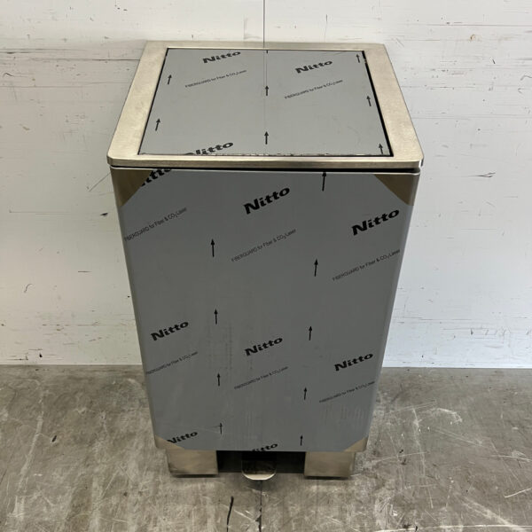 RVS Saro Afvalzakhouder Afvalbak Prullenbak Soft Close 120 liter Horeca