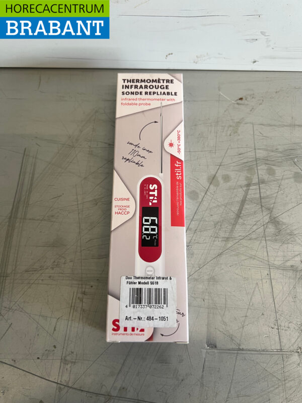 Duo Thermometer Infrarood & Sonde Horeca