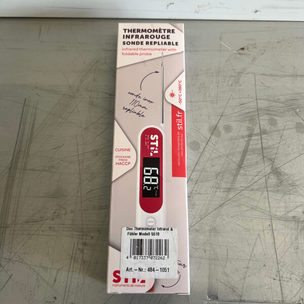 Duo Thermometer Infrarood & Sonde Horeca