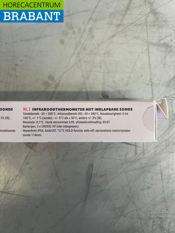 Duo Thermometer Infrarood & Sonde Horeca - Afbeelding 2