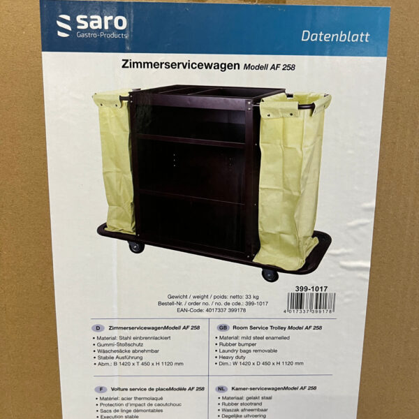 Saro AF260 Kamer Service Trolley Verrijdbaar Horeca