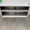 RVS Wandkast Open model 150 cm Horeca