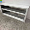 RVS Wandkast Open model 150 cm Horeca - Afbeelding 3
