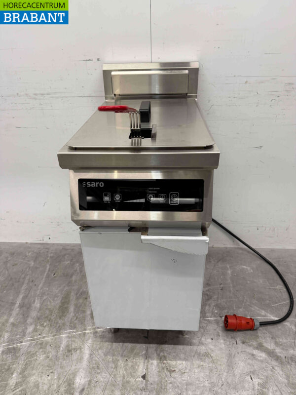 RVS Saro Inductie Friteuse 30 liter 400V Horeca