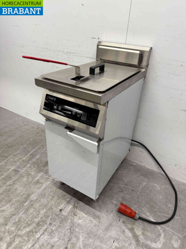 RVS Saro Inductie Friteuse 30 liter 400V Horeca - Afbeelding 2