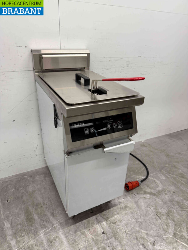 RVS Saro Inductie Friteuse 30 liter 400V Horeca - Afbeelding 3
