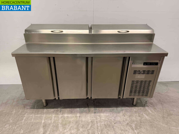 RVS Coreco Koelwerkbank Saladette 179,5 cm 230V Horeca
