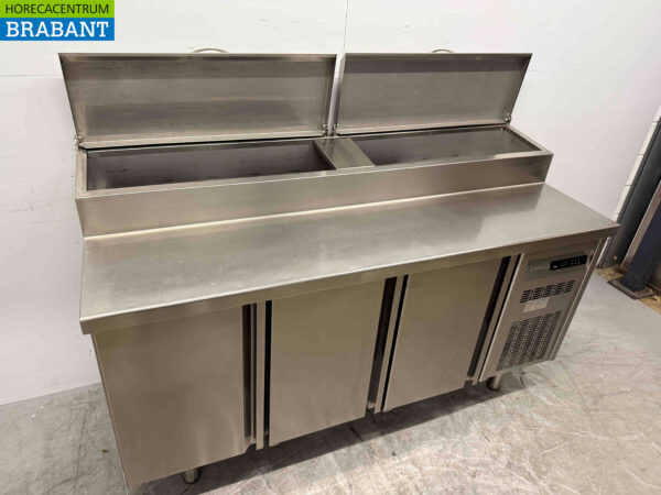 RVS Coreco Koelwerkbank Saladette 179,5 cm 230V Horeca - Afbeelding 7